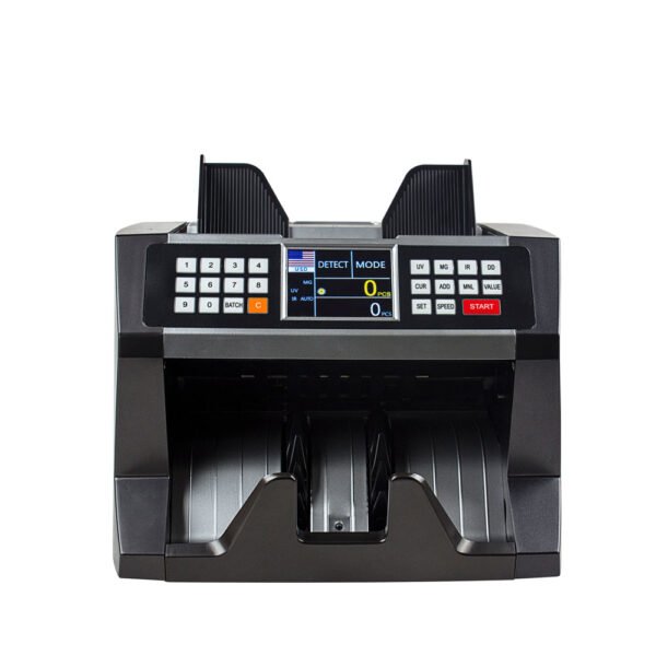 Bill Counting Machine Front Loading Banknote Counter With TFT Screen Manual Value Counter for GHC With Manual Value Count Currency Counter
