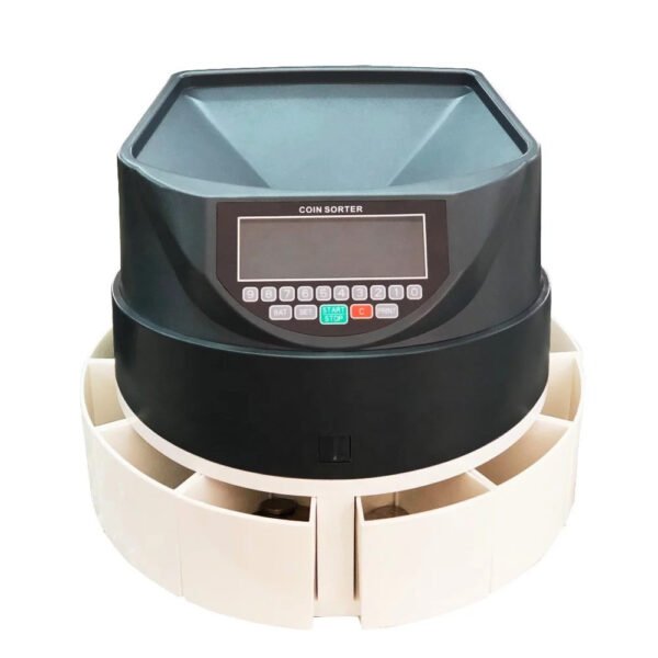 EURO coin counter sorter short with LCD display