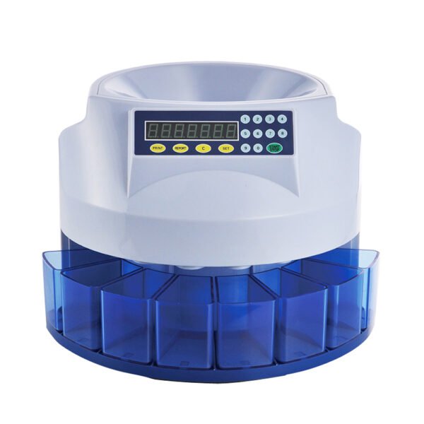 professional coin sorter and counter with LED display