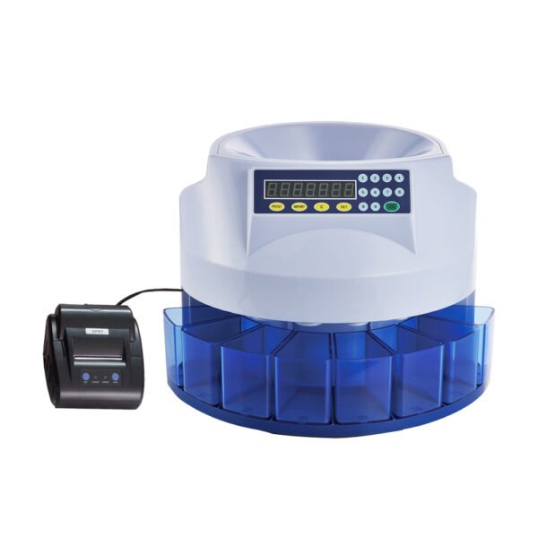 Coin Counter Sorter Machine with LED display