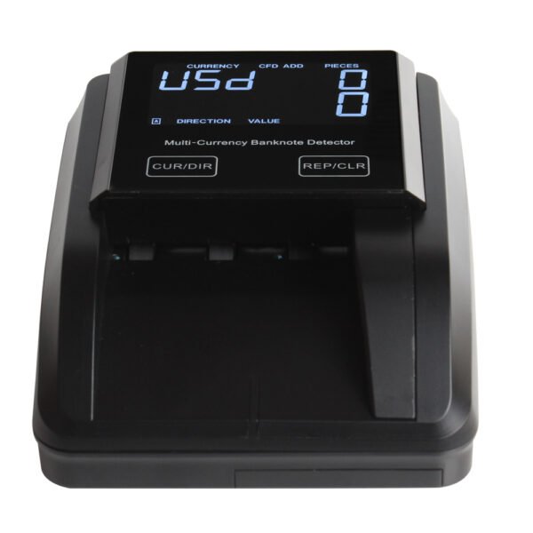USD Counterfeit Money Detector 6 Currencies Bankote Detector With LCD Screen Upgrade by USB