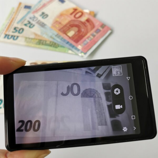 portable IR money detector with APP