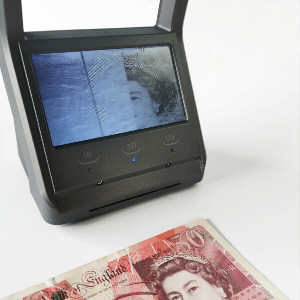 IR money detector UV money detector 3D
