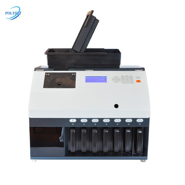 COIN SORTER WITH DETECTION FOR ALL COINS CS70B