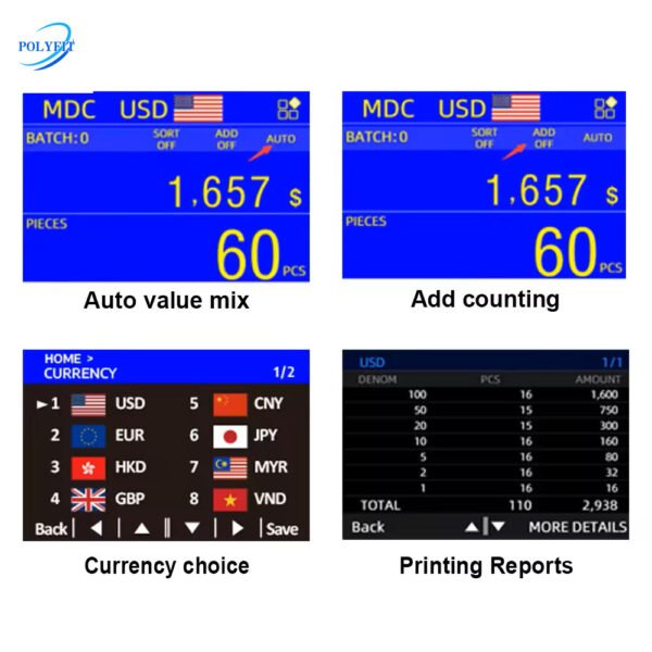 2 CIS Mix value counting machine