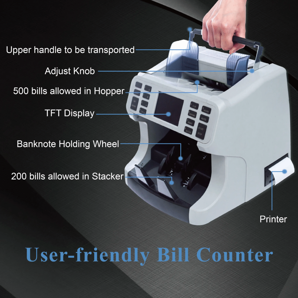 Top Loading Mixed Denomination Value Counter for SYP PKR GHS Multi ...