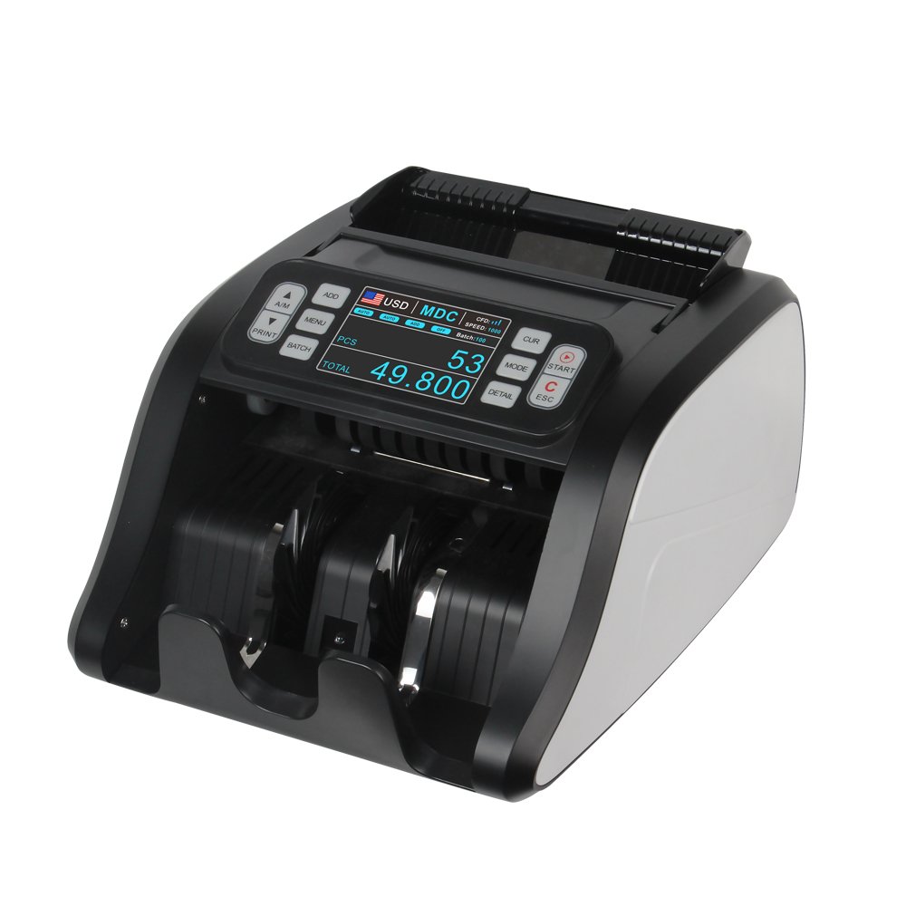 1CIS mix value counting machine for multi currencies